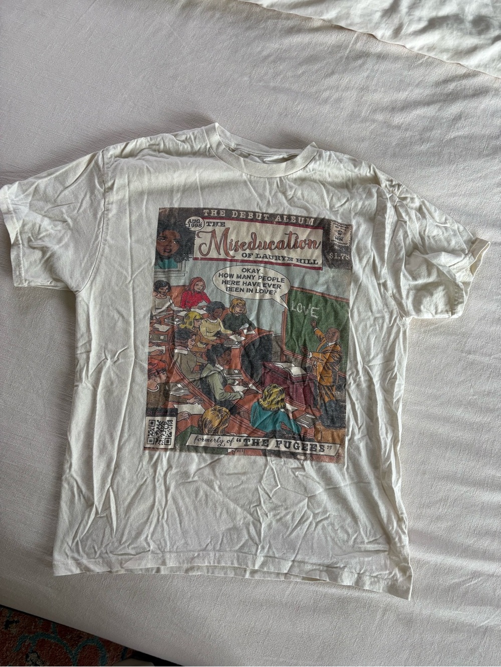 Miseducation of Lauryn Hill Album Graphic Tee Sz L Unisex